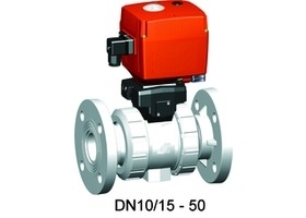 +GF+SYGEF標(biāo)準(zhǔn)型 PVDF 電動球閥