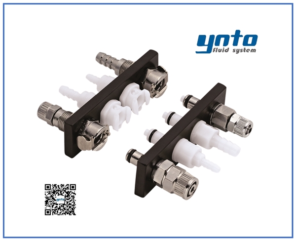 Multi–Mount 多管道面板系列接頭，CPC塑料快速接頭 Multi-Mount Series