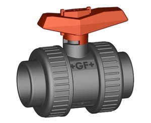 瑞士+GF+手動(dòng)閥門(mén) 375型球閥 PVC-U承插端公制